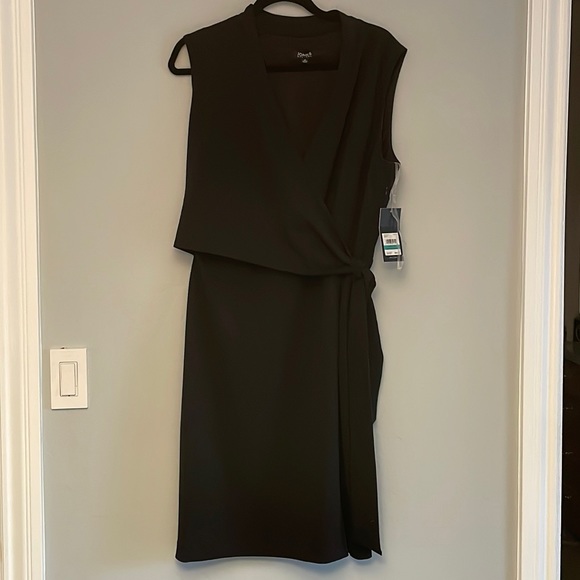 Jones New York Dresses & Skirts - Little Black Wrap Dress. Size 16